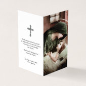 Katholieke Prayer Kaarten | Moeder Mary (Buitenkant)
