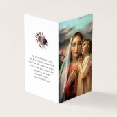 Katholieke Prayer Kaarten | Moederwens (Buitenkant)