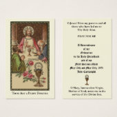 KATHOLIEKE PRIEST ORDINATION JUBILEUM HOLY CARDS VISITEKAARTJE (Voorkant /achterkant)