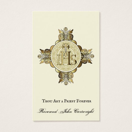 KATHOLIEKE PRIEST ORDINATION JUBILEUM HOLY CARDS VISITEKAARTJE (Voorkant)