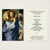 KATHOLIEKE PRIEST ORDINATION JUBILEUM HOLY CARDS VISITEKAARTJE (Voorkant /achterkant)