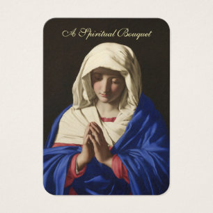 katholieke priester Spirituele Bouquet Heilige Kaa Visitekaartje