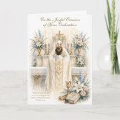 Katholieke Priesterwijding Erfstuk Schriftuur Kaart (Voorkant)
