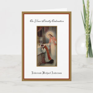 Katholieke Priesterwijding Religieus Jezus  Kaart
