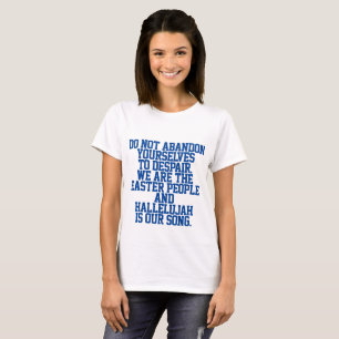 katholieke prijsopgave Christelijk citaat T-Shir T-shirt