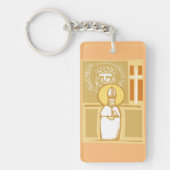 katholieke religie sleutelhanger (Voorkant)