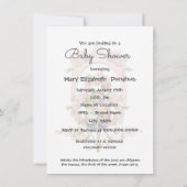 Katholieke Religieuze Baby shower Uitnodiging (Achterkant)