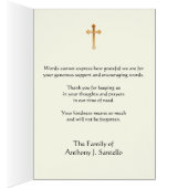 Katholieke schaafherder Vreemd condoleances (Binnen (Rechts))