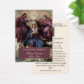 Katholieke Spaanse Prayer Heilige Kaart (Bureau)