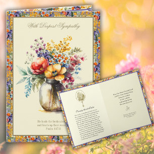 Katholieke Sympathie Bloemrijke Rozenkrans Schrift Kaart