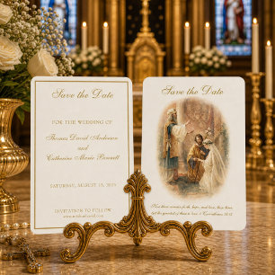 Katholieke Trouw Elegante Bewaar de Datum Save The Date