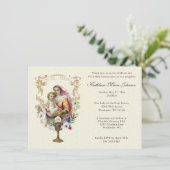 Katholieke uitnodigingen voor de Eerste Communie v (Staand voorkant)