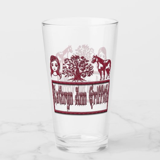 Kathryn Ann Griffith drievoudig icoon Glas (Voorkant)