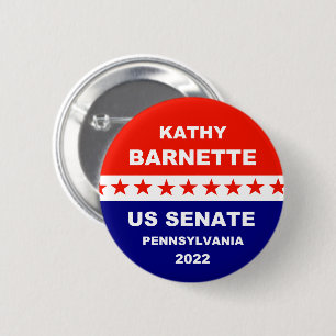Kathy Barnette US Senate Pennsylvania 2022 Ronde Button 5,7 Cm