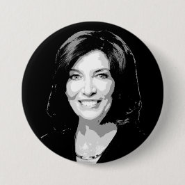 Kathy Hochul Ronde Button 7,6 Cm
