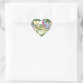 Kathy's Laundry sur Monhegan Is Me Heart Sticker (Sac)