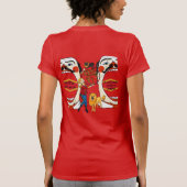 Katie B's Fun-Show, front- en backdesign T-shirt (Achterkant)