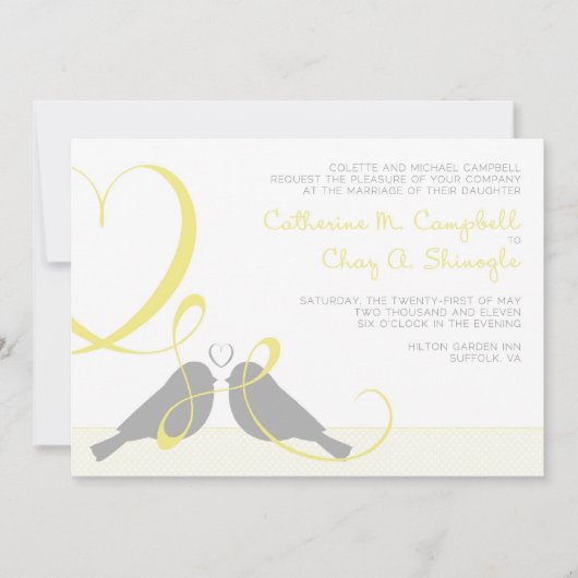 Katie C Invite Kaart (Voorkant)