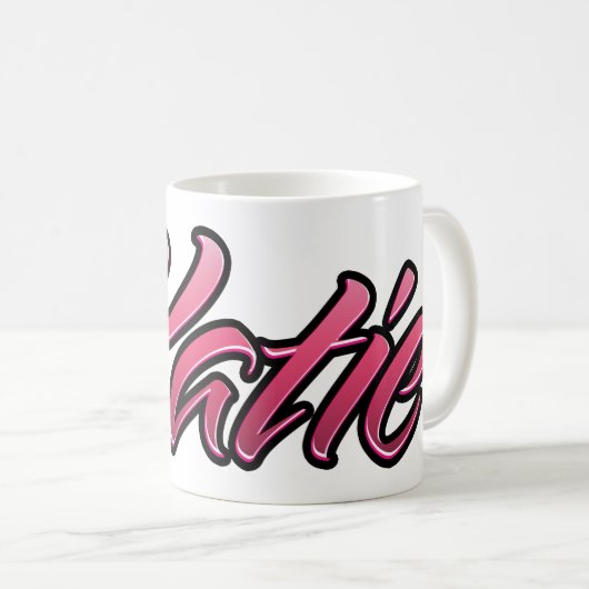 Katie faded rose Tasse de thé (Devant droit)