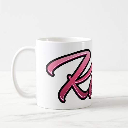 Katie faded rose Tasse de thé (Gauche)