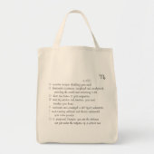 KATIE SCORPIO canvas tas (Voorkant)