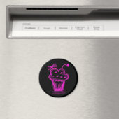 Katieboy magnet cupcake rose (In Situ (Lave-vaisselle))
