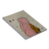 Katie's artwork #3 - Spiral Notitieboek (Rechterzijde)