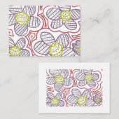 Katie's Artwork #8 - Carte de notes (Devant / Derrière)