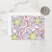 Katie's artwork #8 - Note Kaart Notitiekaartje (Voorkant / Achterkant in situ)