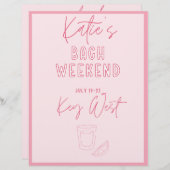 Katie's Bach Weekend Events (Voorkant / Achterkant)