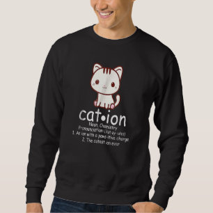 Kation Kat Ion Wetenschap Pawsitieve Stunt Chemie Trui