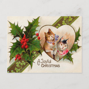 Katje Kat Hart Shamrock Hulst Briefkaart