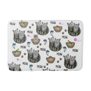 Katje Kat Miauw Badkamer Badmat