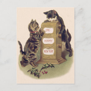 Katje Kitten Kalender Kerstmis Feestdagenkaart