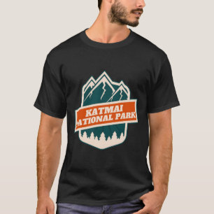 Katmai Alaska � de geest van de bergen T-shirt