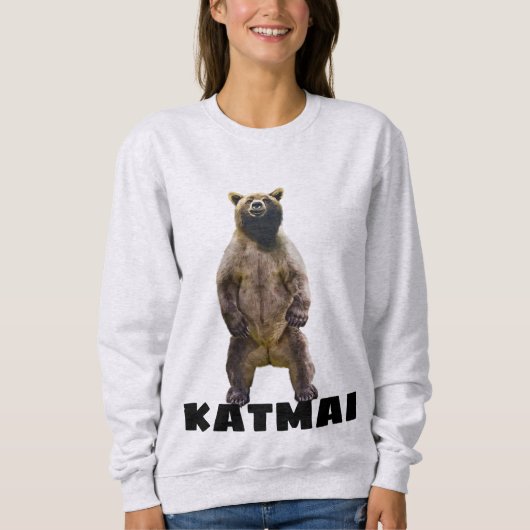 KATMAI ALASKA GRIZZLY BEAR T-SHIRTS (Voorkant)