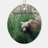 Katmai Nationaal Park Keramisch Ornament (Links)