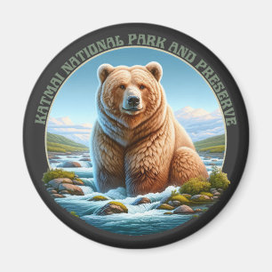 Katmai National Park and Preserve Magneet