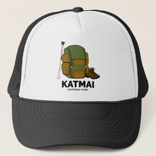 Katmai National Park Backpack Trucker Pet (Voorkant)