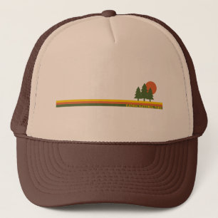 Katmai National Park Pine Trees Sun Trucker Pet