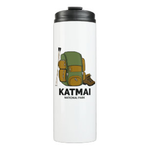 Katmai National Park-rugzak Thermosbeker