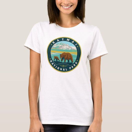 Katmai National Park T-shirt (Voorkant)