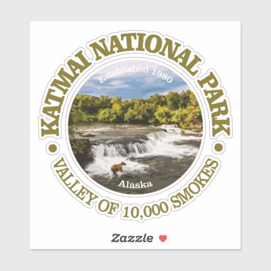Katmai NP2 Sticker (Vel)