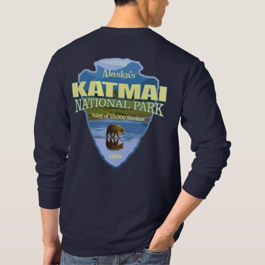 Katmai (pijlpunt) t-shirt (Achterkant)