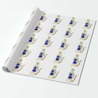 katmeisje cadeaupapier