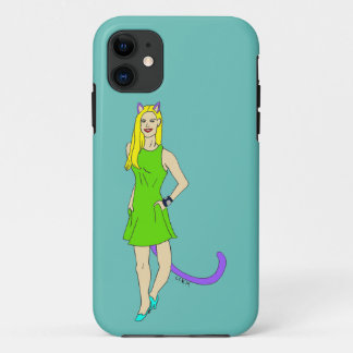 katmeisje iPhone 11 hoesje