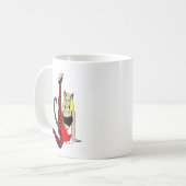 katmeisje koffiemok (Voorkant links)