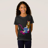 katmeisje t-shirt (Voorkant volledig)