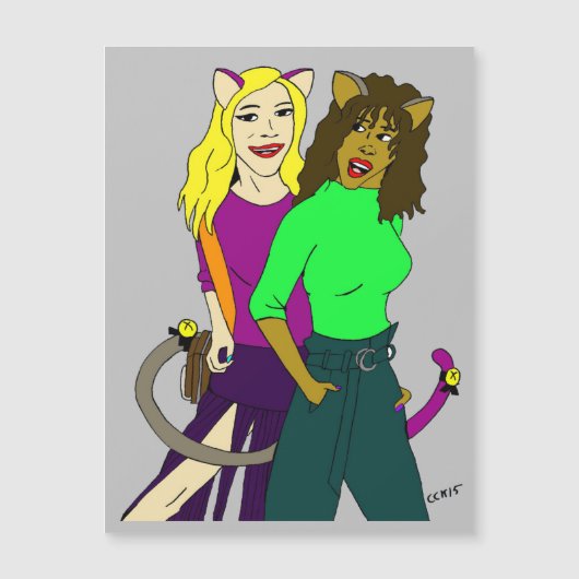 katmeisjes (Voorkant)