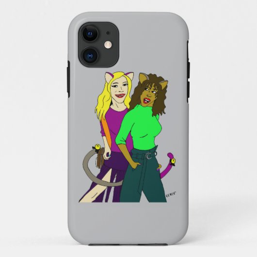 katmeisjes Case-Mate iPhone case (Achterkant)